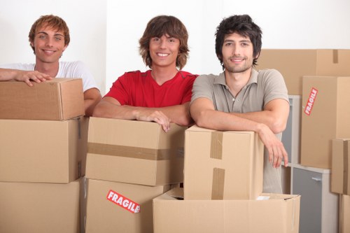 Packing and loading for a Camden student move