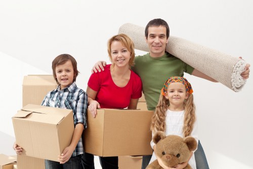 Safety-focused moving and loading process with equipment