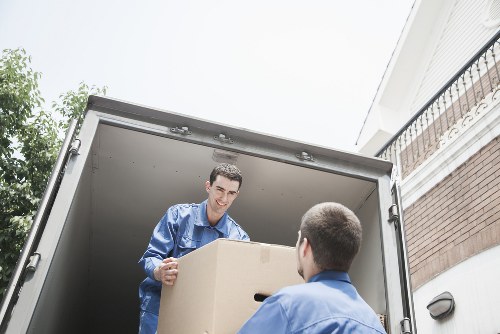 Packing and transport support for a Camden office relocation