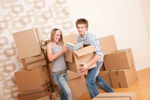 Prepared moving van for a local Camden collection and delivery