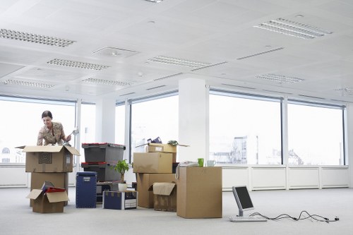 Office removals service for a Camden business